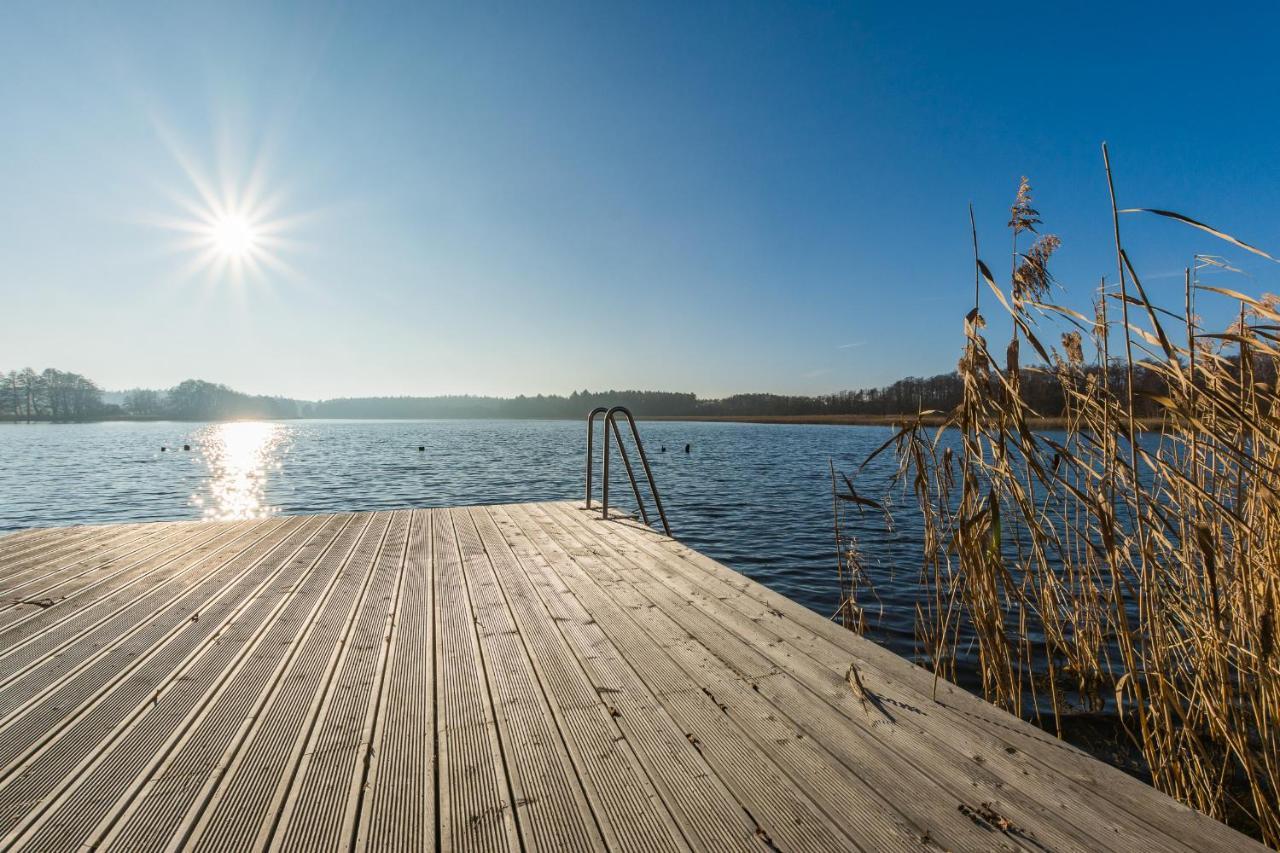 Feriendomizil Im Luftkurort - Ferienhaus-Sauna-See-Onsenbad Krakow am See Dış mekan fotoğraf