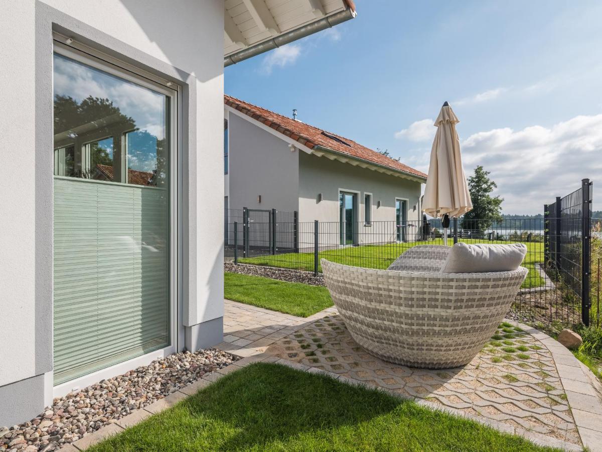 Feriendomizil Im Luftkurort - Ferienhaus-Sauna-See-Onsenbad Krakow am See Dış mekan fotoğraf